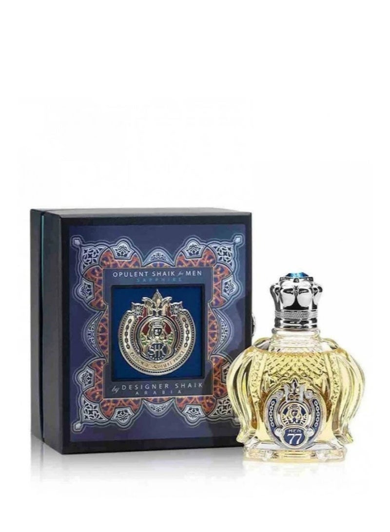 عطر الشيخ الجواهر العطرة اوبيولينت 77 الرجالي او دو بارفيوم 100مل
